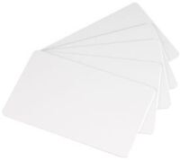 Pack of 100 Blank PVC Cards